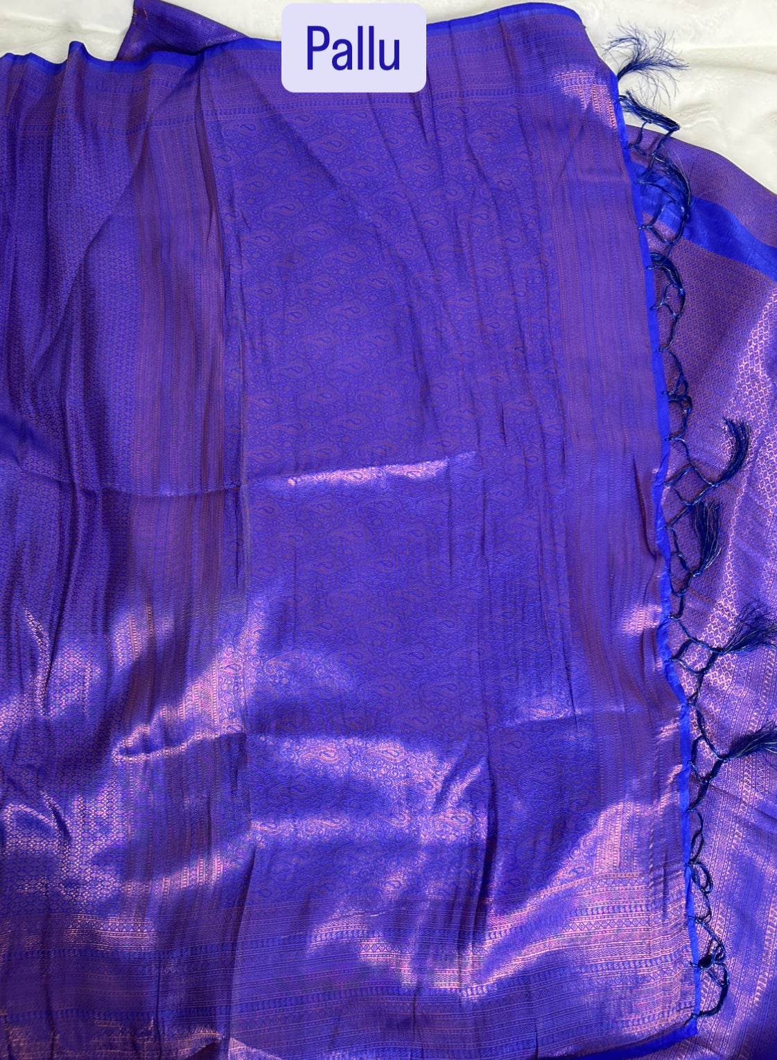 Royal Blue Soft Mixed Silk saree