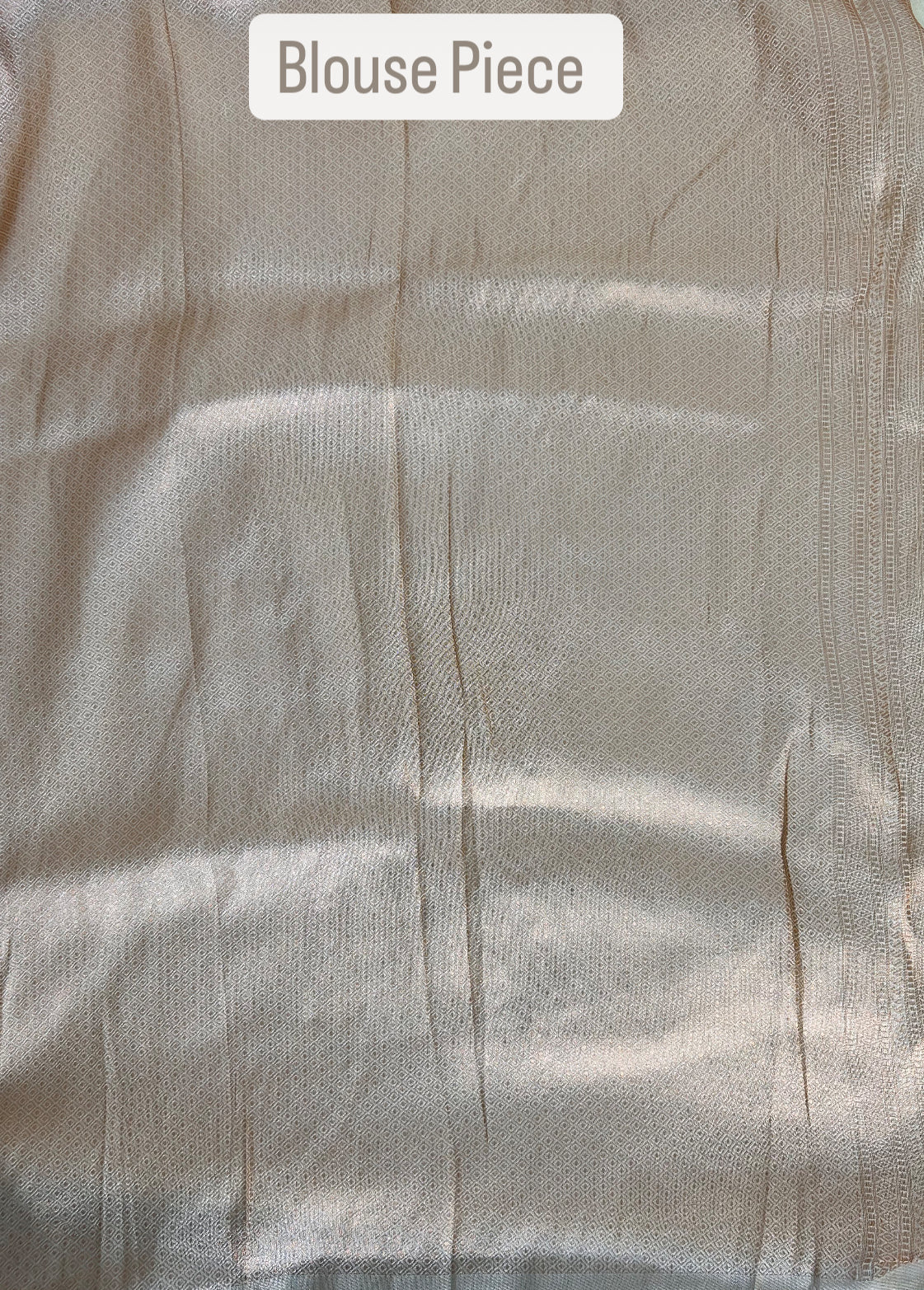 Golden Cream Soft Mixed Silk saree